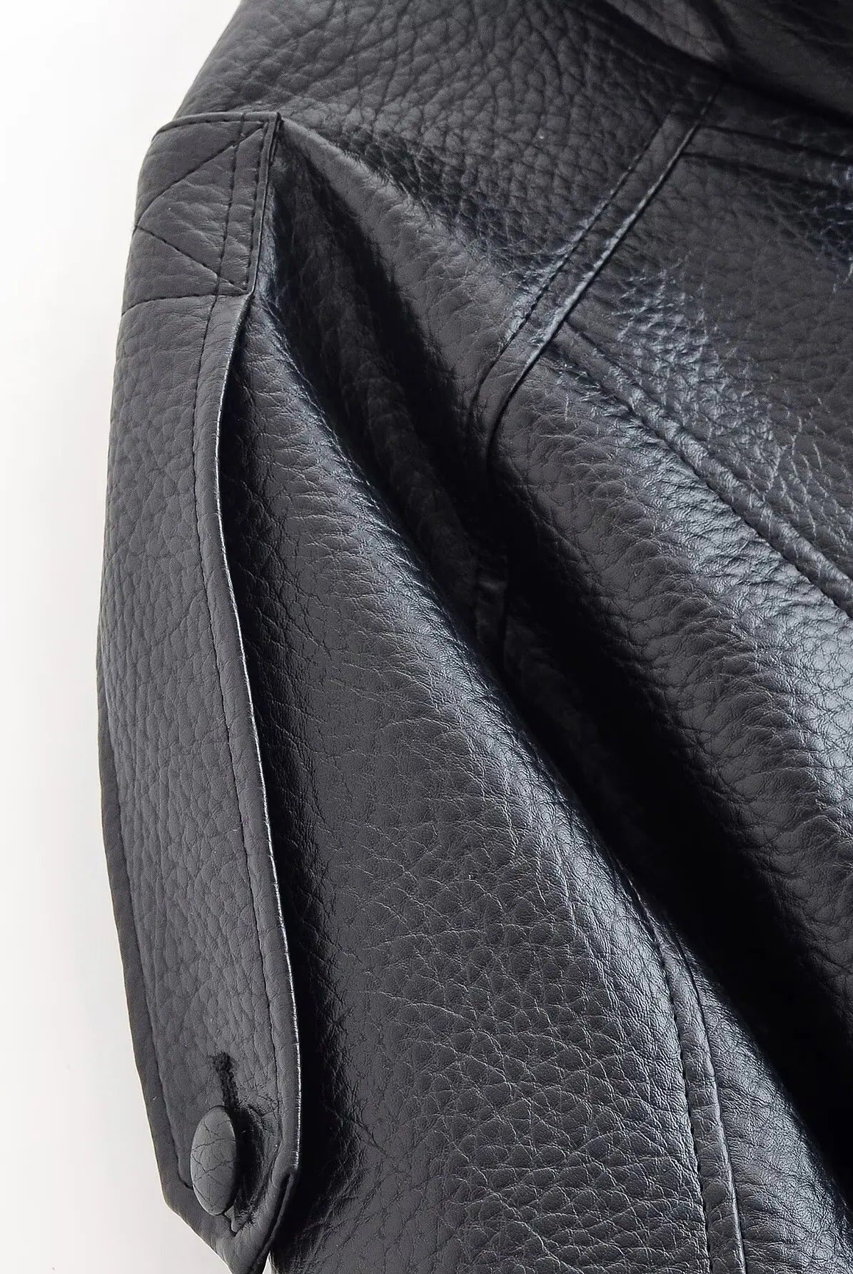 ZEYA - Lucille Asymmetrical Leather Jacket