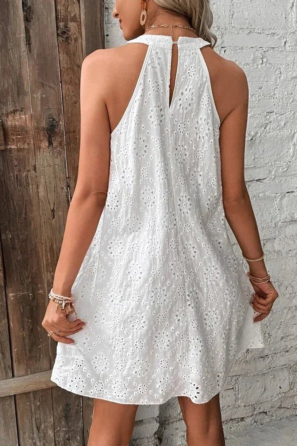 ZEYA - Maria Bohemian Embroidered Mini Dress