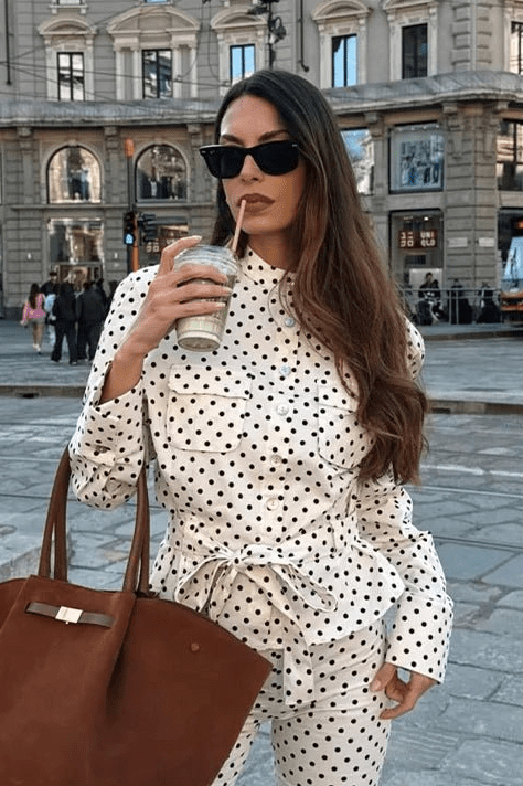 ZEYA - Marianne Polka Dot Capri Set