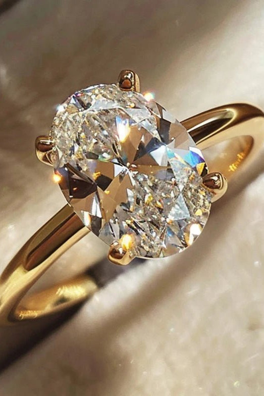 ZEYA - Maribel Oval Zirconia Ring