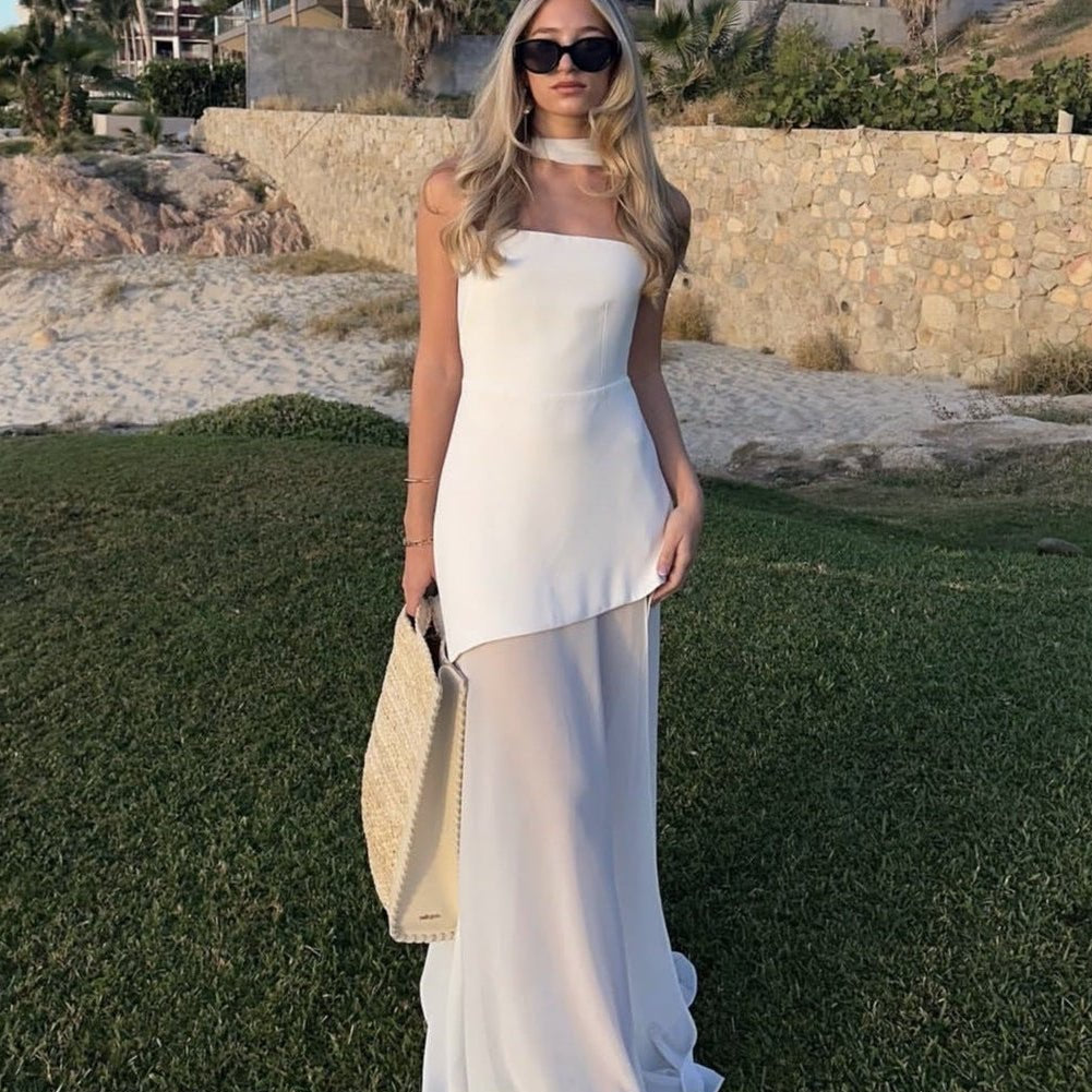 ZEYA - Mary Asymmetric Maxi Dress