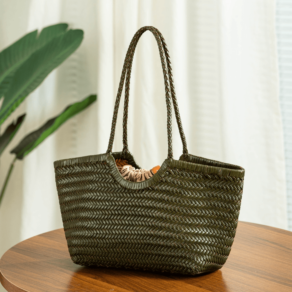 ZEYA - Melisande Woven Tote Bag