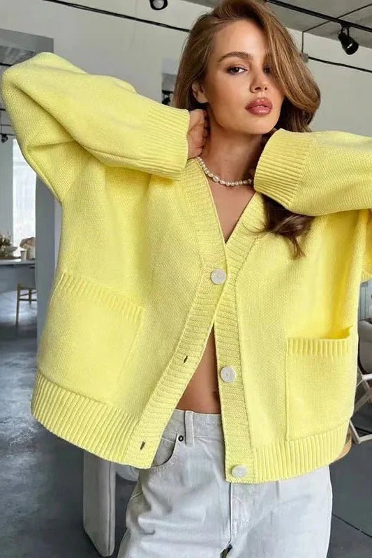 ZEYA - Melissa Elegant V Neck Cardigan
