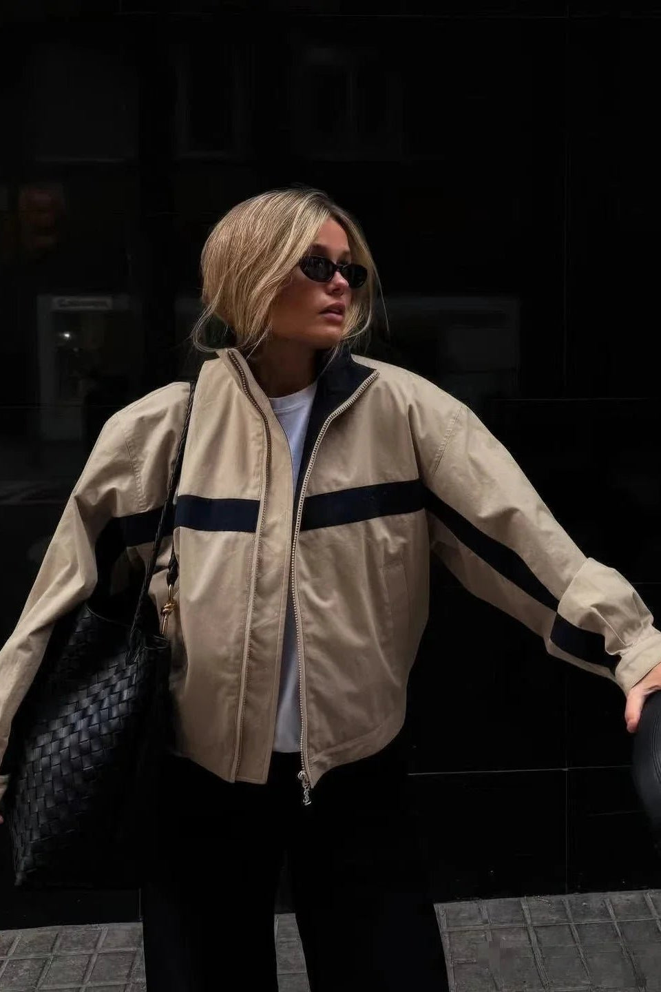 ZEYA - Mila Vintage Bomber Jacket