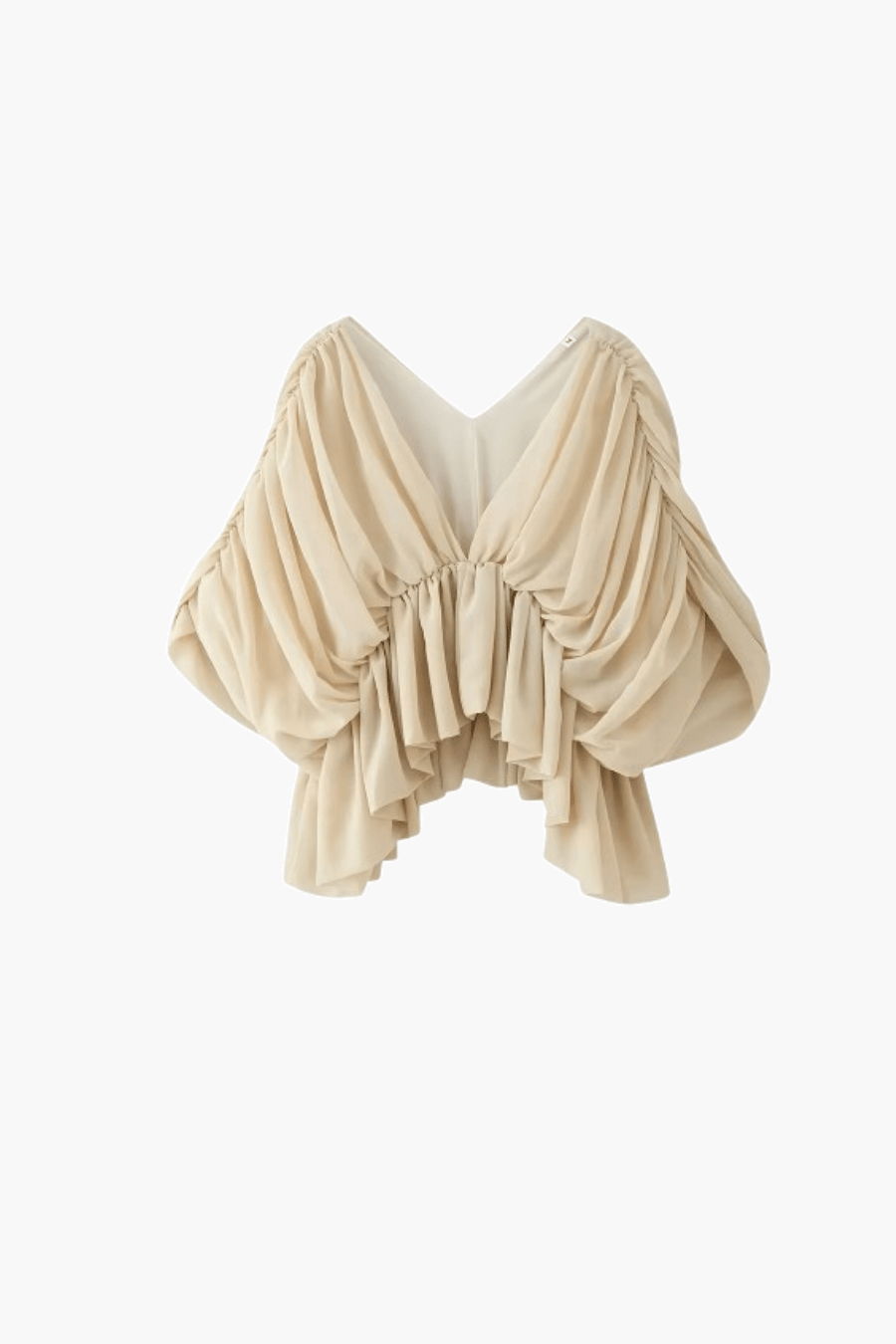 ZEYA - Miriam Draped Chiffon Top