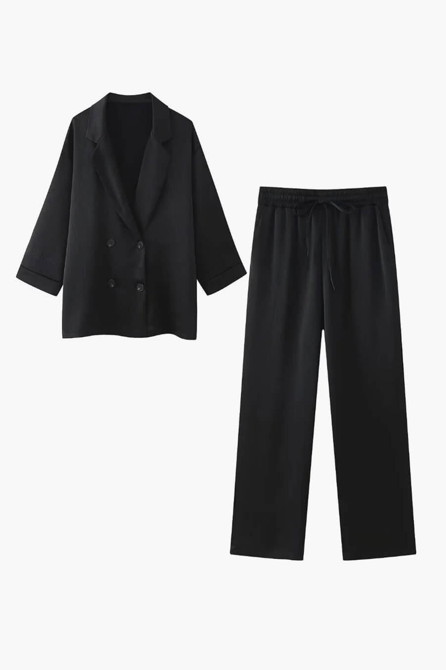 ZEYA - Monica Satin Set with Jacket & Pants
