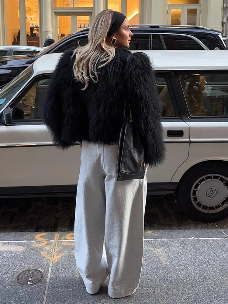 ZEYA - Nadine Short Faux Fur Coat