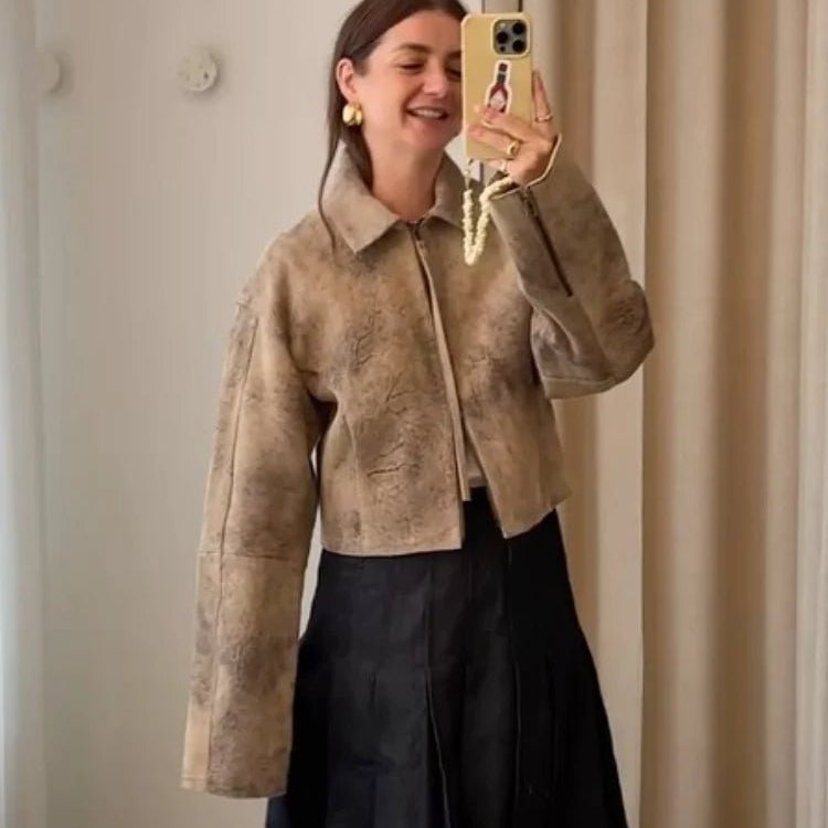 ZEYA - Natalie Tie-Dye Bomber Jacket