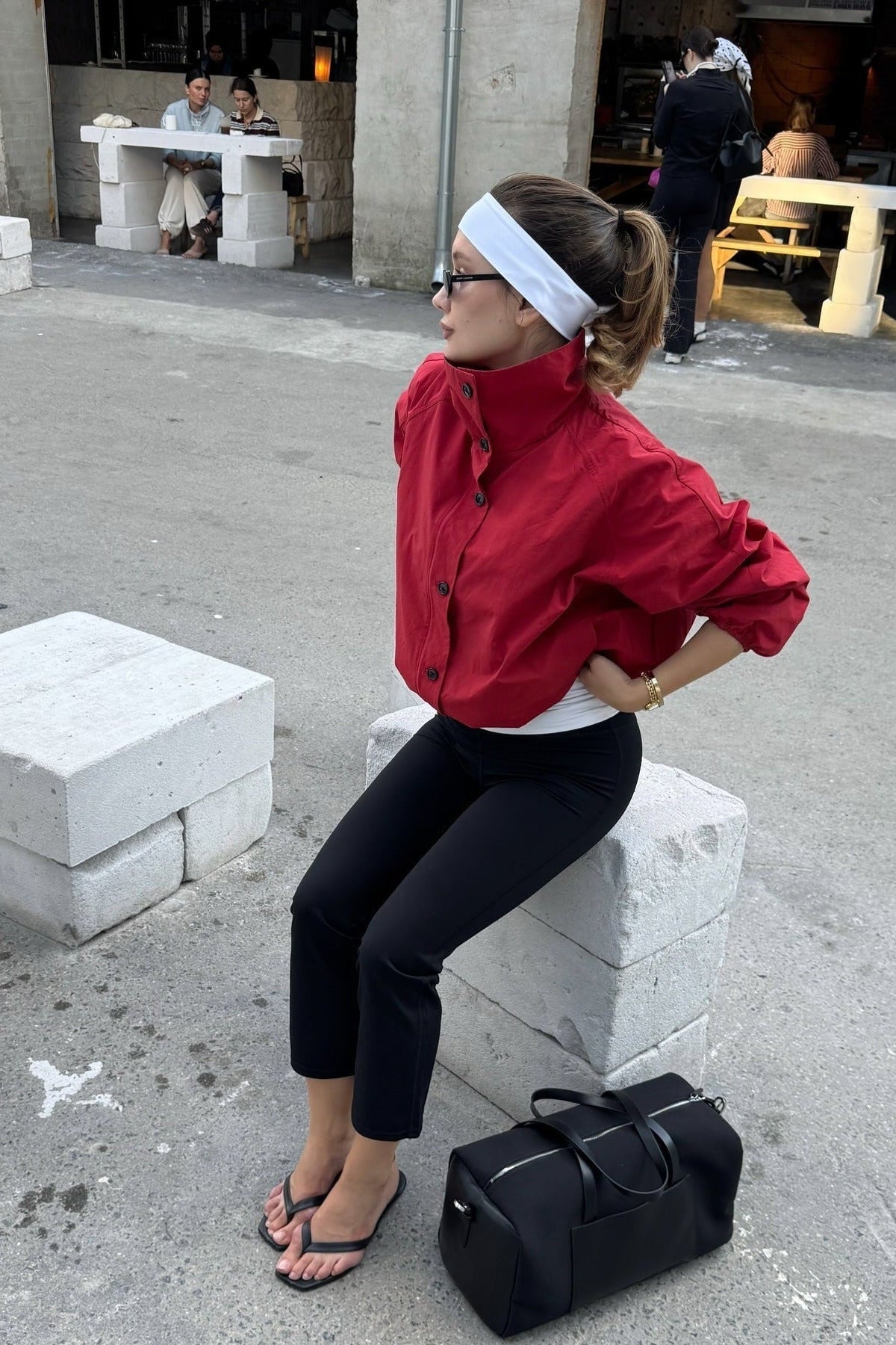 ZEYA - Polly High - Neck Bomber Jacket
