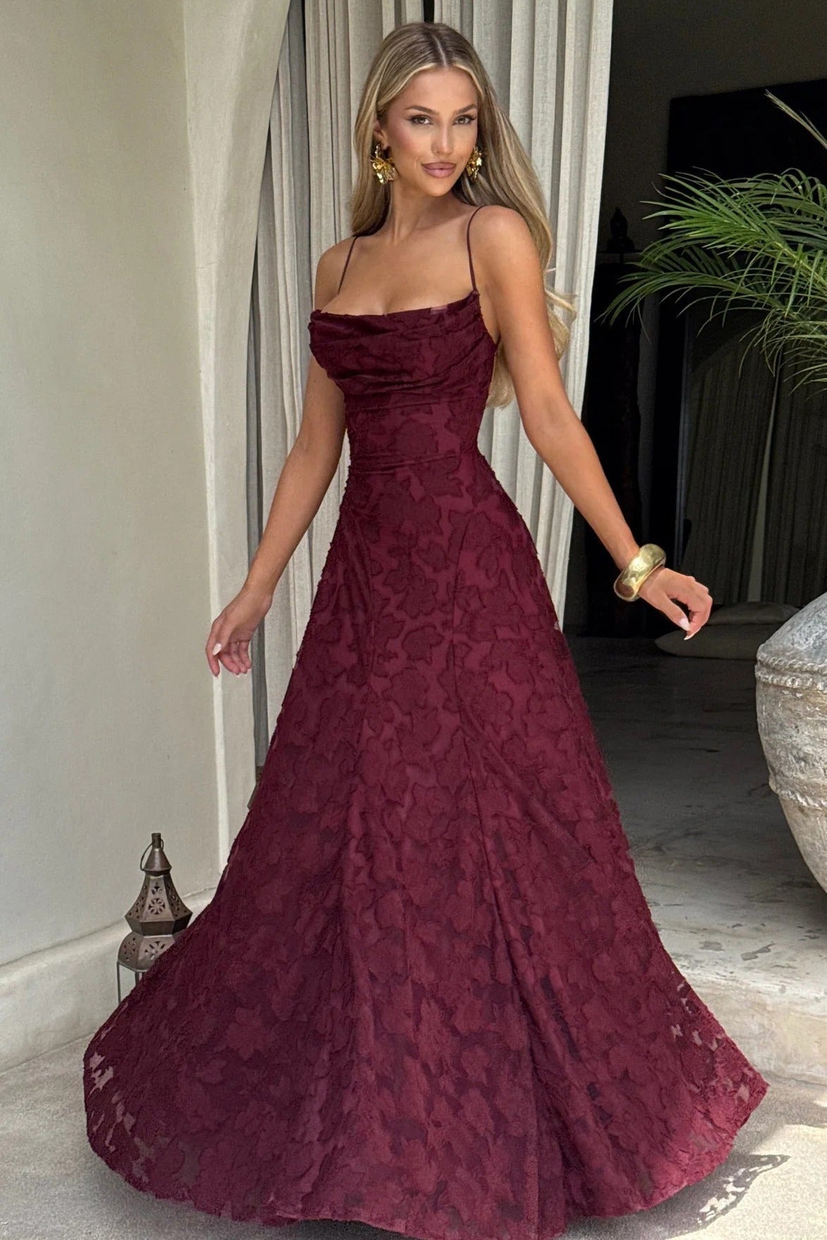 ZEYA - Annie Sleeveless Floral Maxi Dress