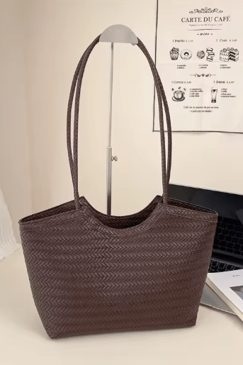 ZEYA - Romy Textured Weave Handbag