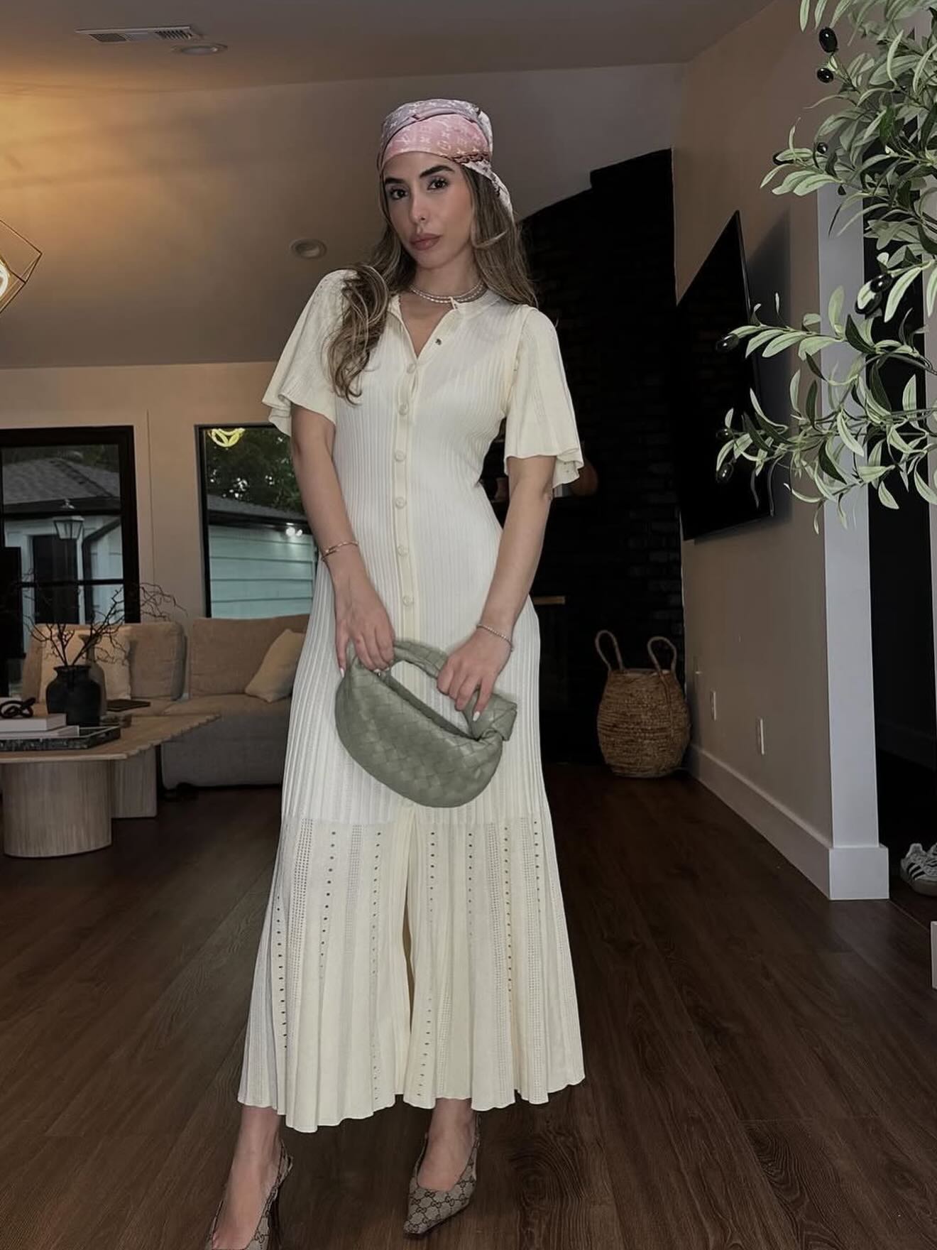 Shelly Bodycon Knitted Maxi Dress