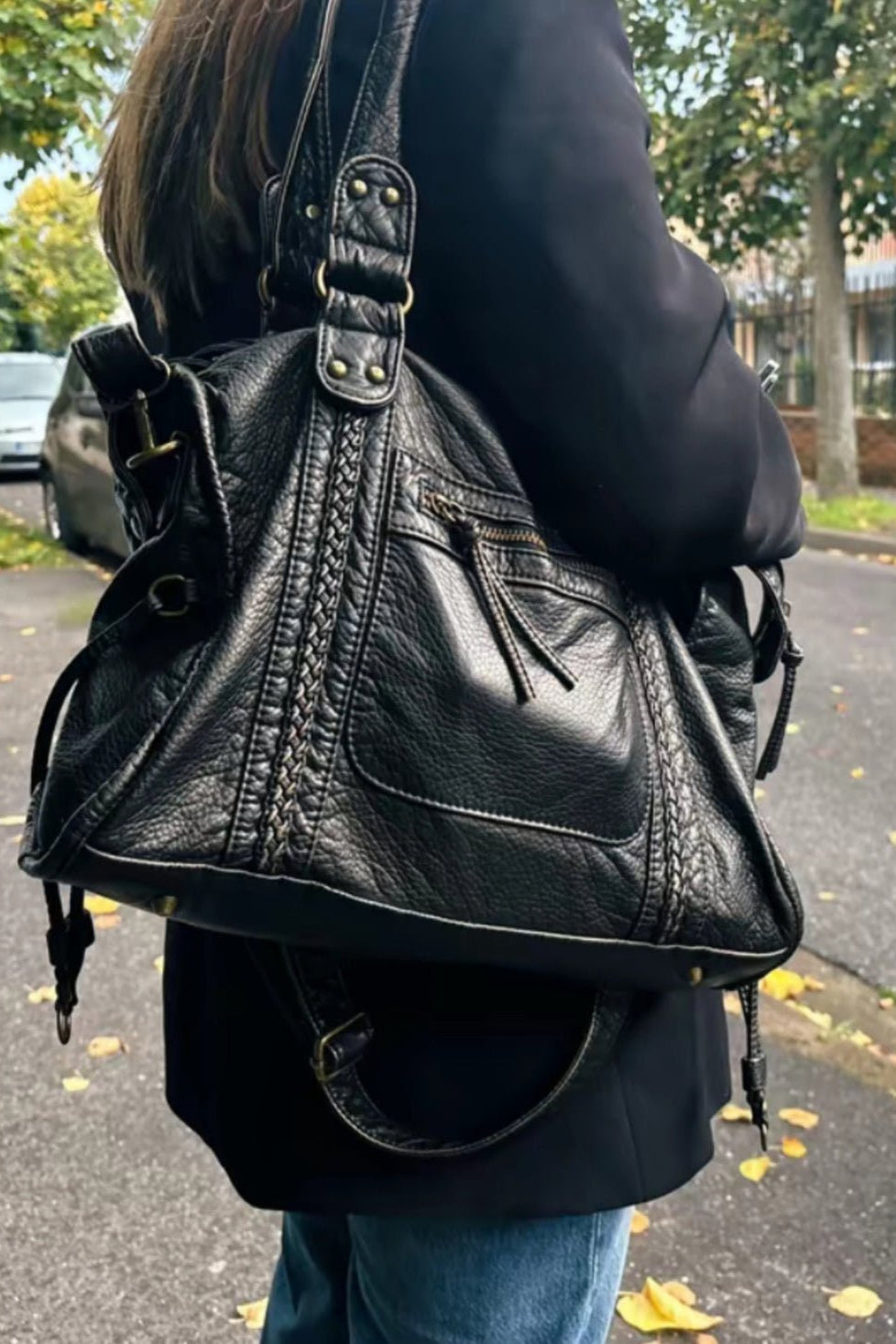 ZEYA - Siena Shoulder City Bag