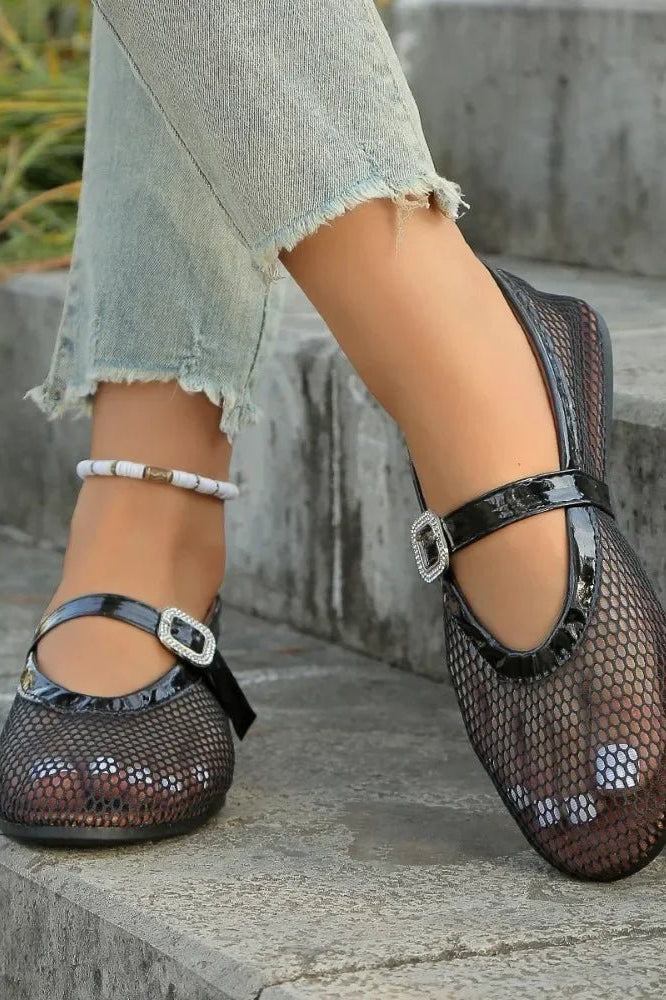 ZEYA - Sofia Round-Toe Ballet Flats