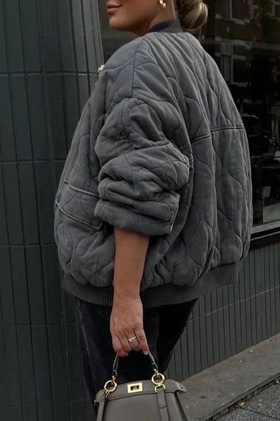 ZEYA - Stella Padded Bomber Jacket