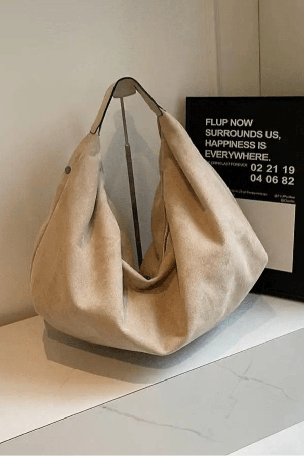 ZEYA - Sylvie Suede Hobo Handbag