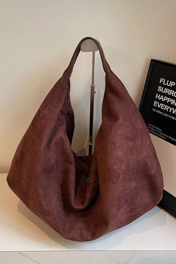 ZEYA - Sylvie Suede Hobo Handbag