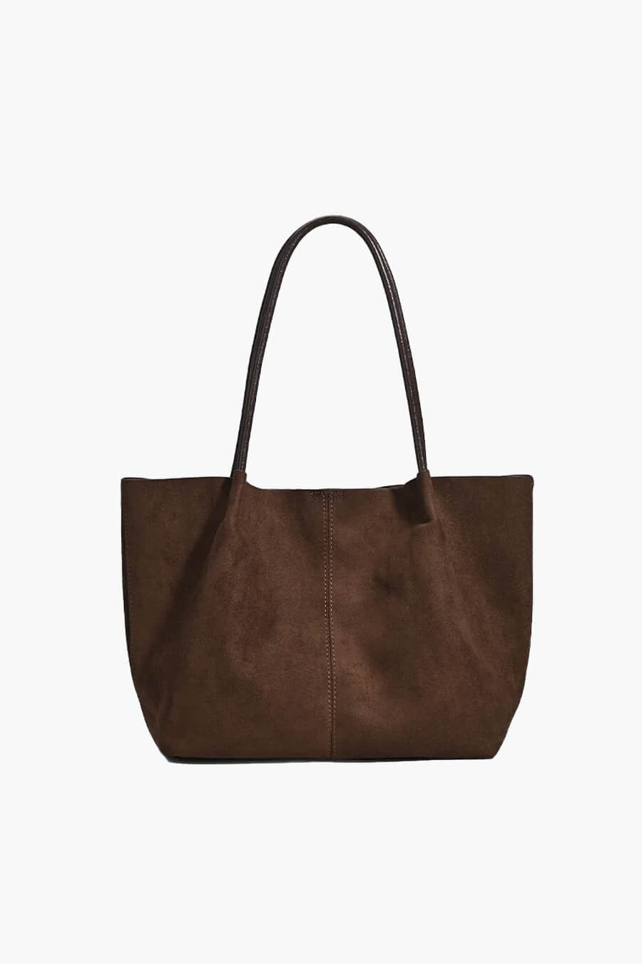ZEYA - Tessa Suede Tote Bag with Pouch