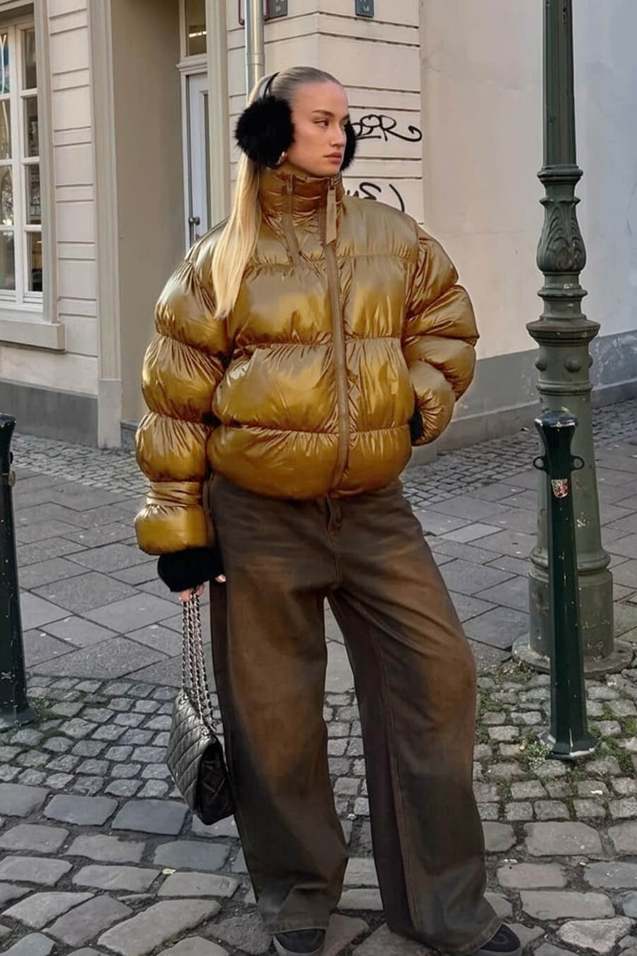 ZEYA - Tyla Shiny Puffer Jacket