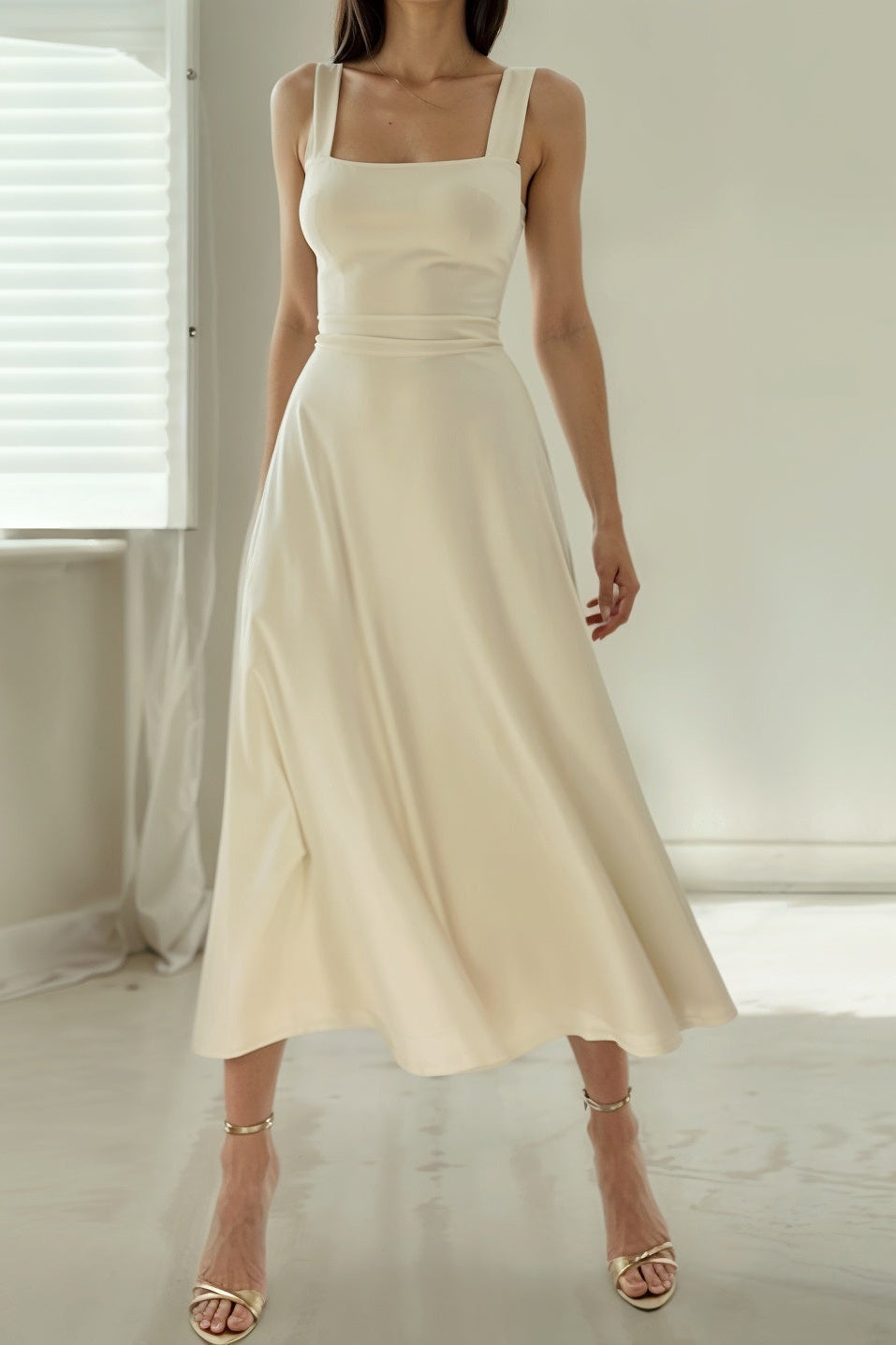 ZEYA - Verity Sleeveless Midi Dress