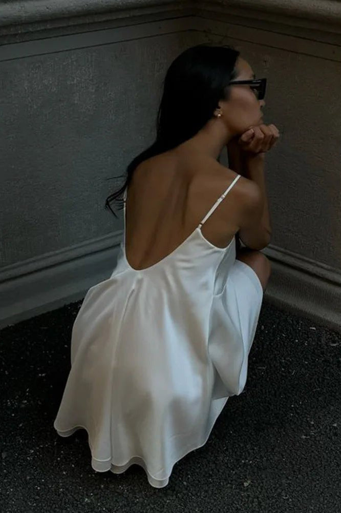 ZEYA - Zinnia Satin Mini Cami Dress