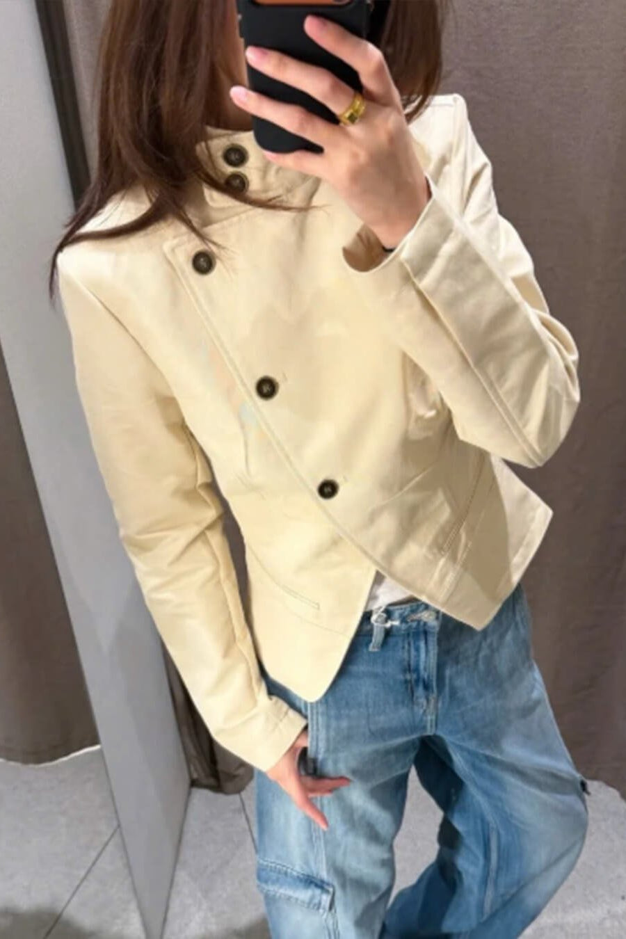 ZEYA - Zoe Double-Breasted Tailored Blazer