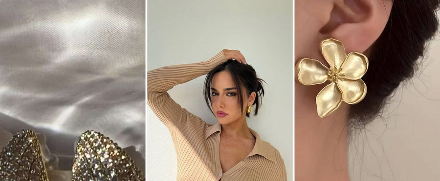 Boucles d’oreilles pendantes, grand effet : la sélection de boucles d’oreilles statement