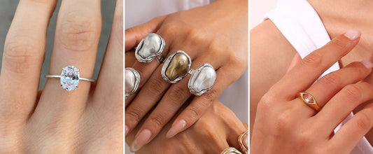 The August Ring Edit: Sculptural Shapes Worth Wearing Now - ZEYA