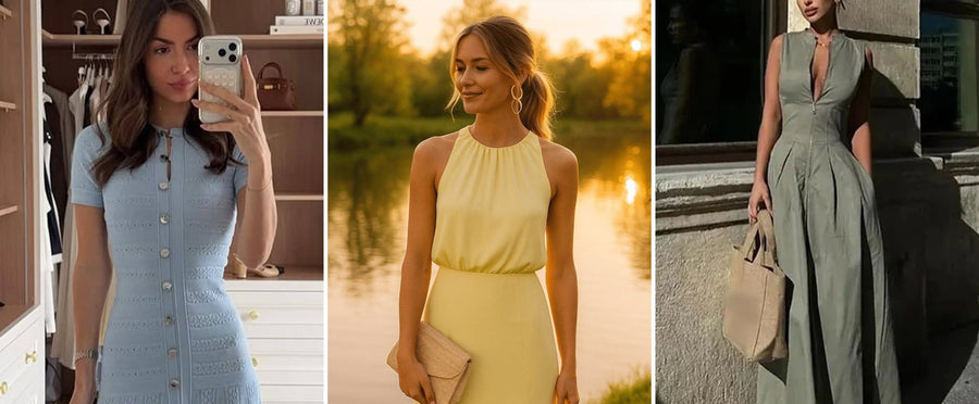 The Boots-and-Midi Edit: Dresses Built for Crisp Days