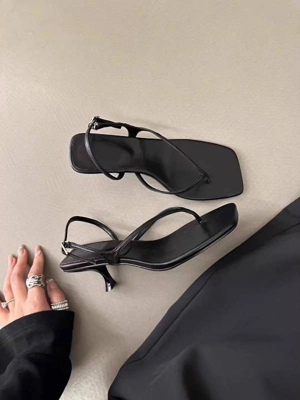 Celeste sandales à talon haut minimalistes