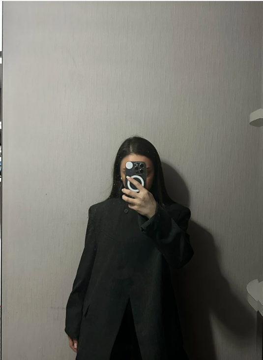 Melanie Plaid Stand Collar Blazer