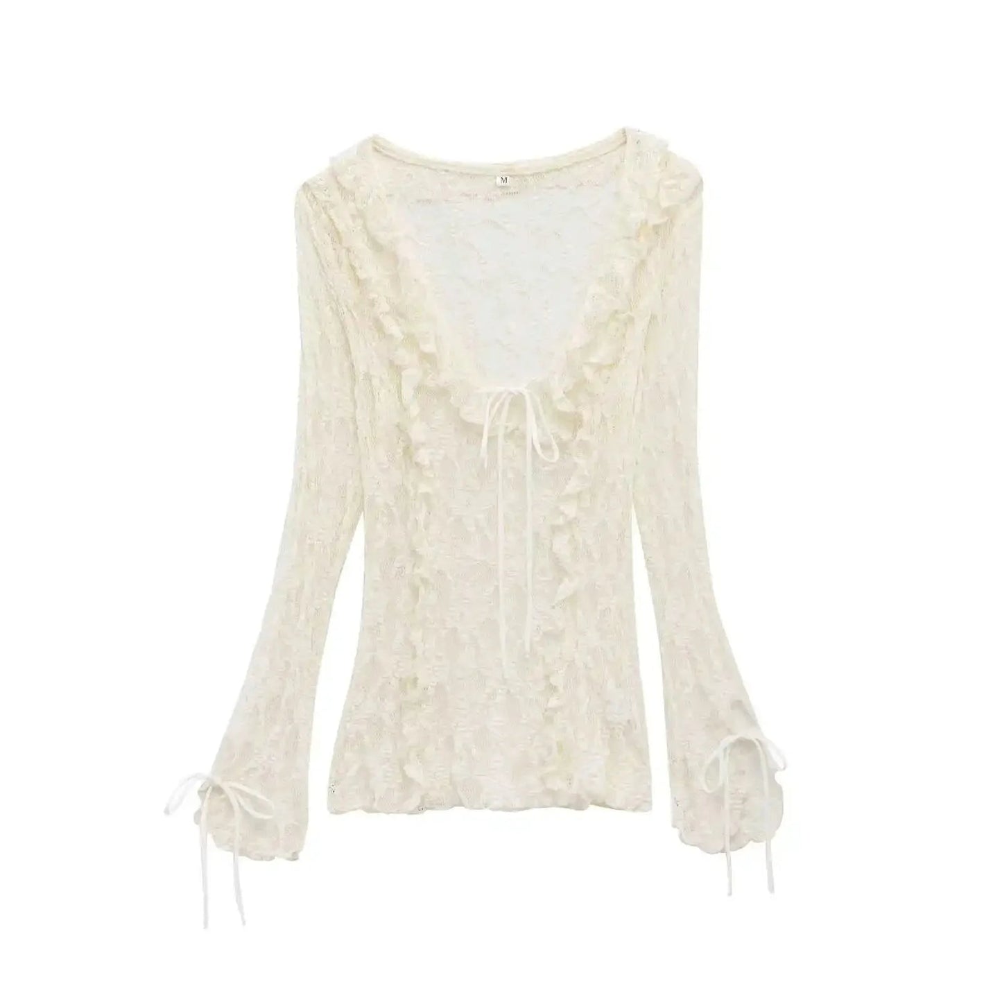 Audrey Layered Lace Collar Top
