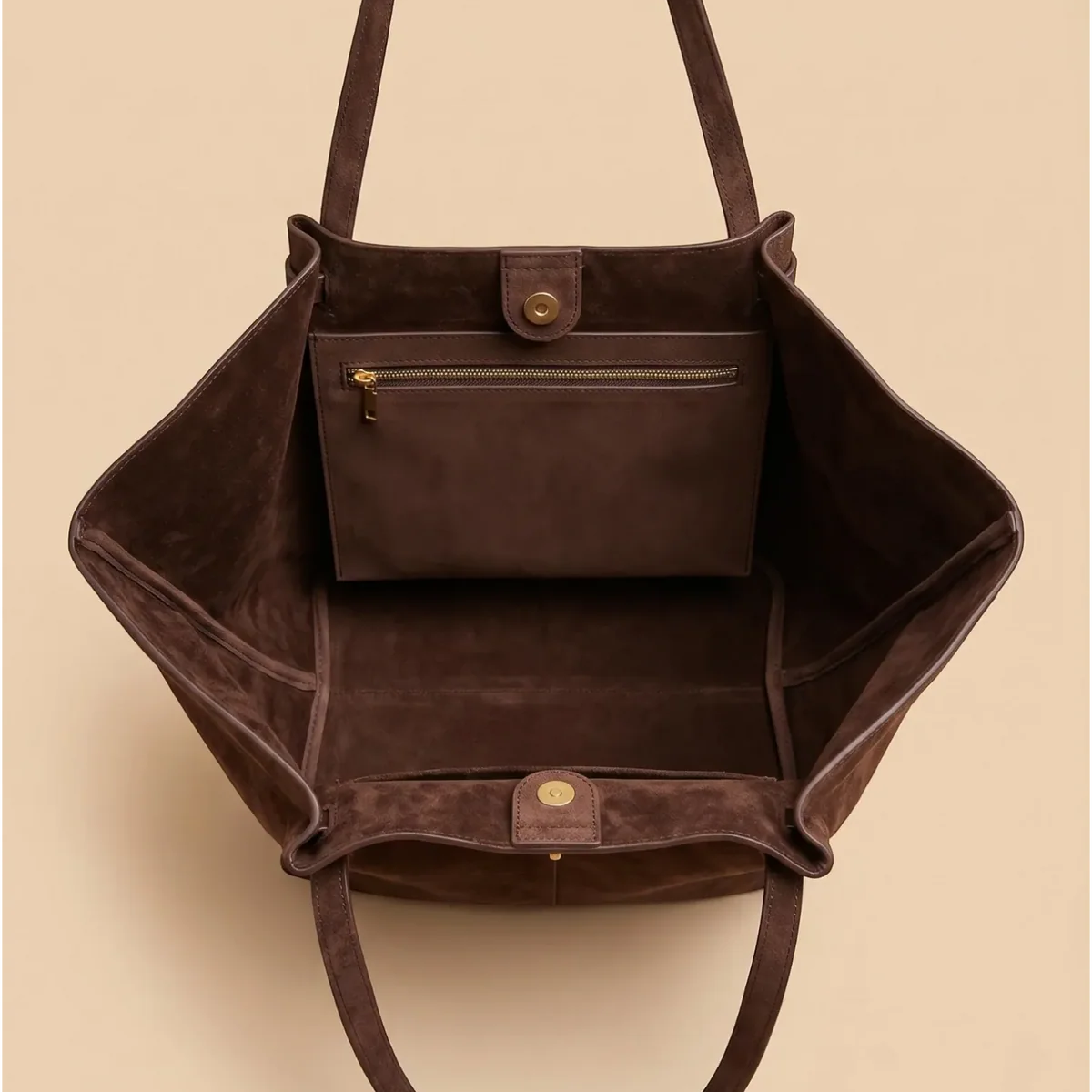 Sac cabas en daim Nora Bat-Wing
