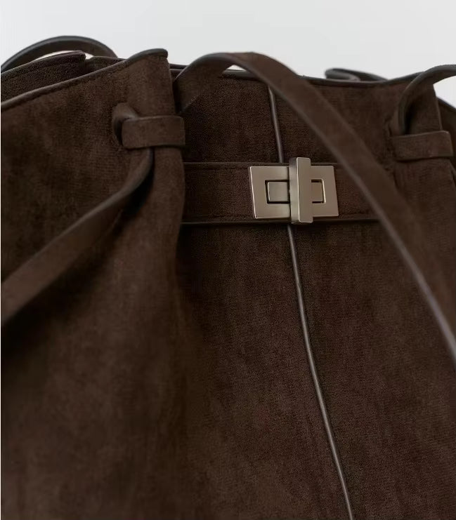 Sac cabas en daim Nora Bat-Wing