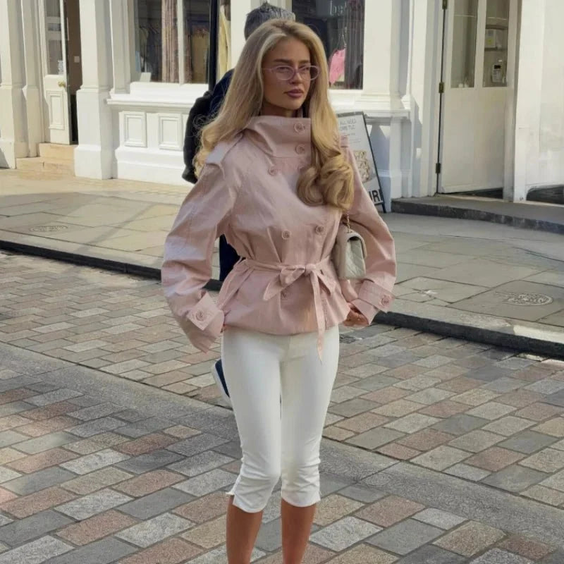 Emily Belted Trench Jacket
