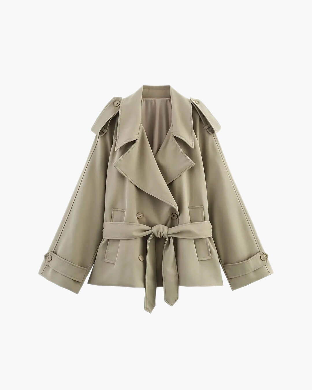 Fabienne Oversized Belted Trench Coat