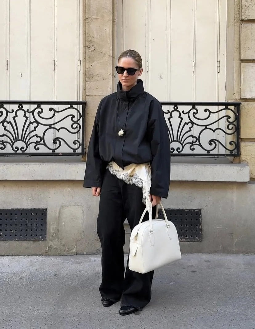 Fiona coupe‑vent à col cheminée