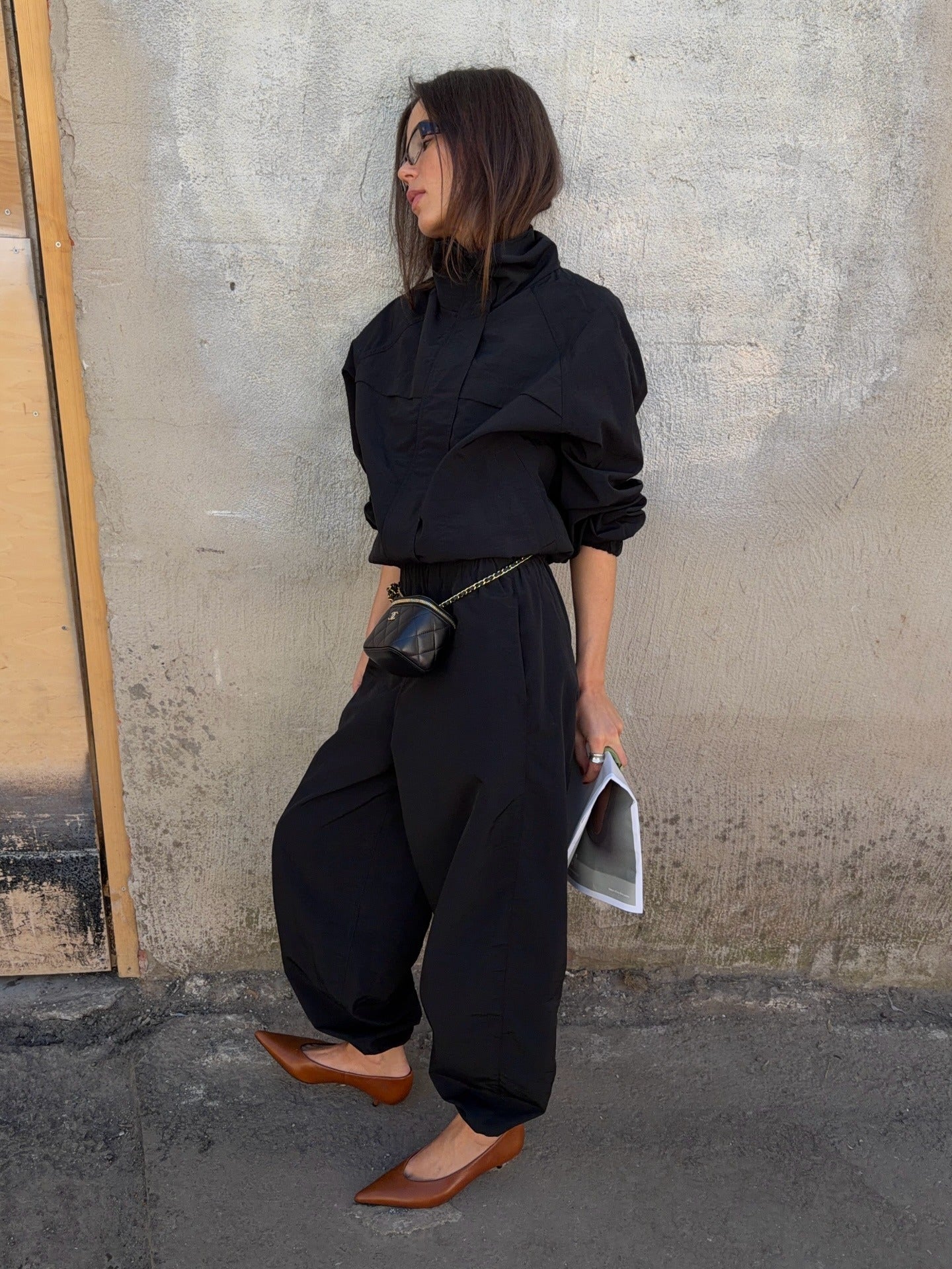 Fiona coupe‑vent à col cheminée