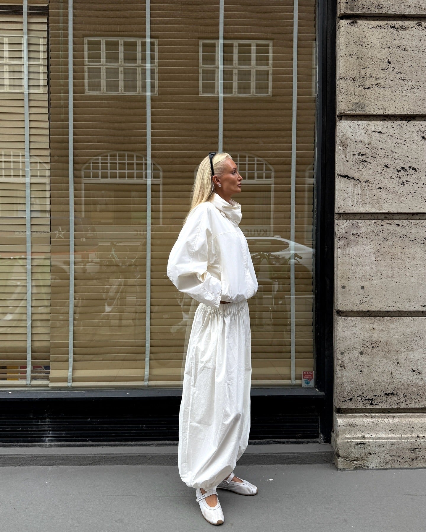 Fiona coupe‑vent à col cheminée