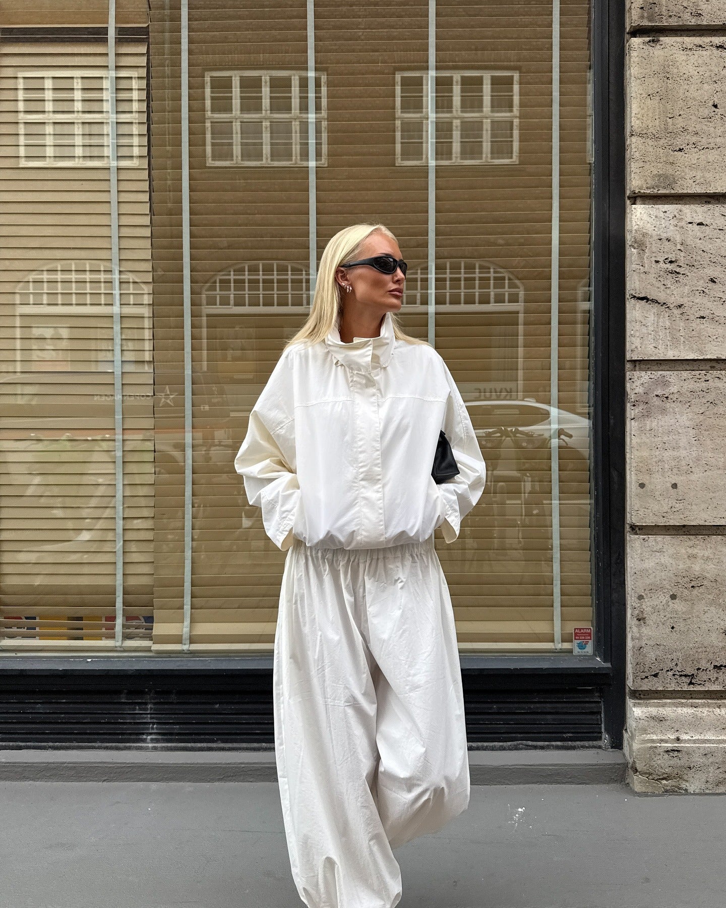 Fiona coupe‑vent à col cheminée