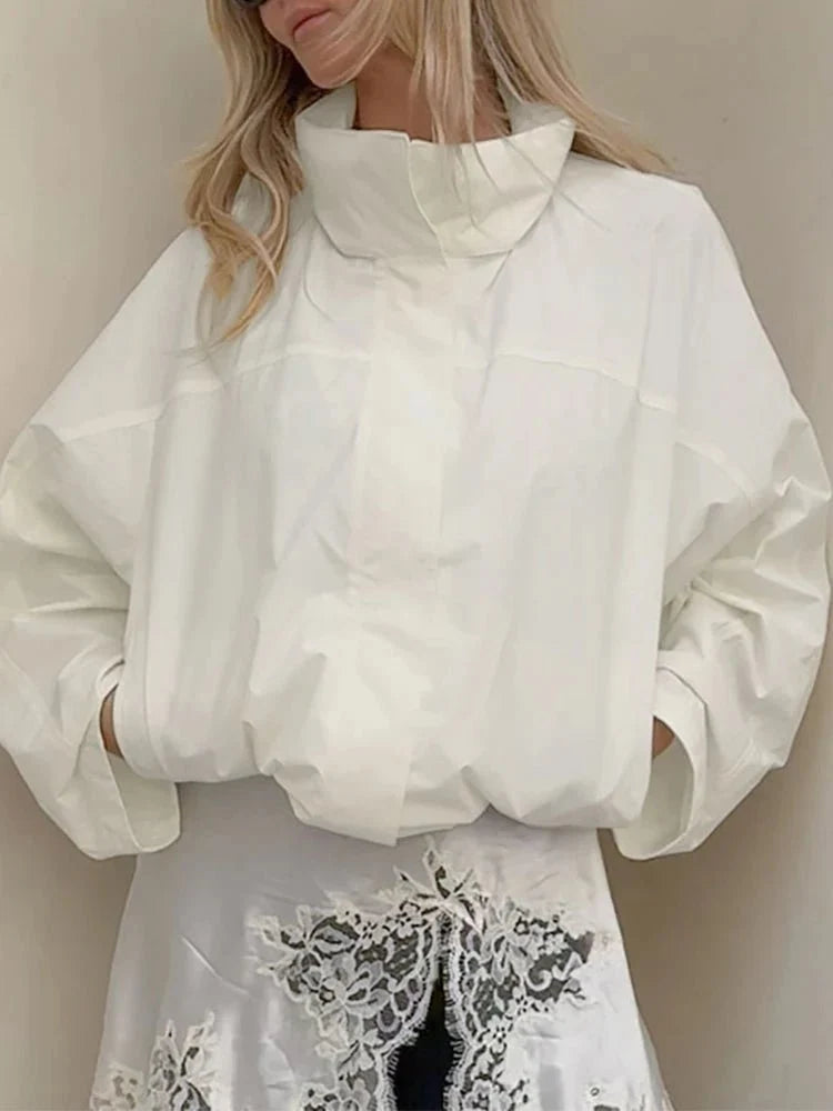 Veste coupe-vent à capuche Joanna