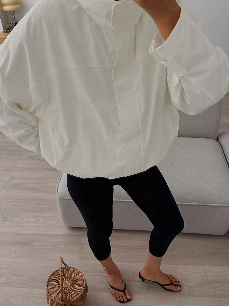 Veste coupe-vent à capuche Joanna