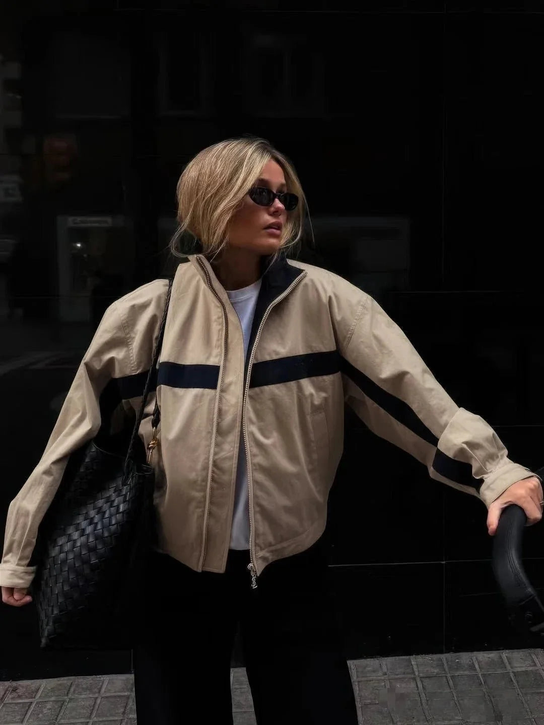 Mila Vintage Bomber Jacket