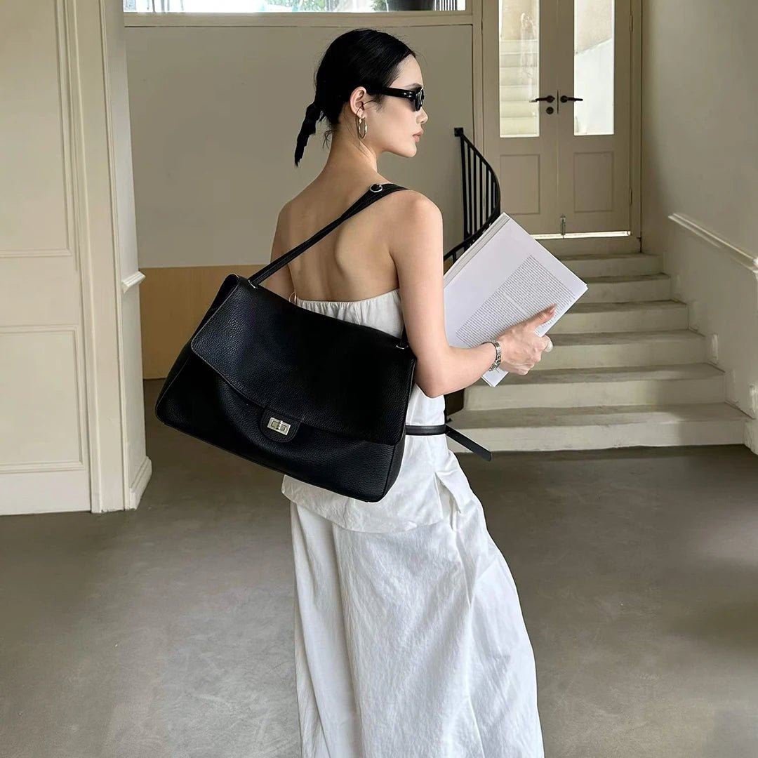 Sac bandoulière Eva Chevron