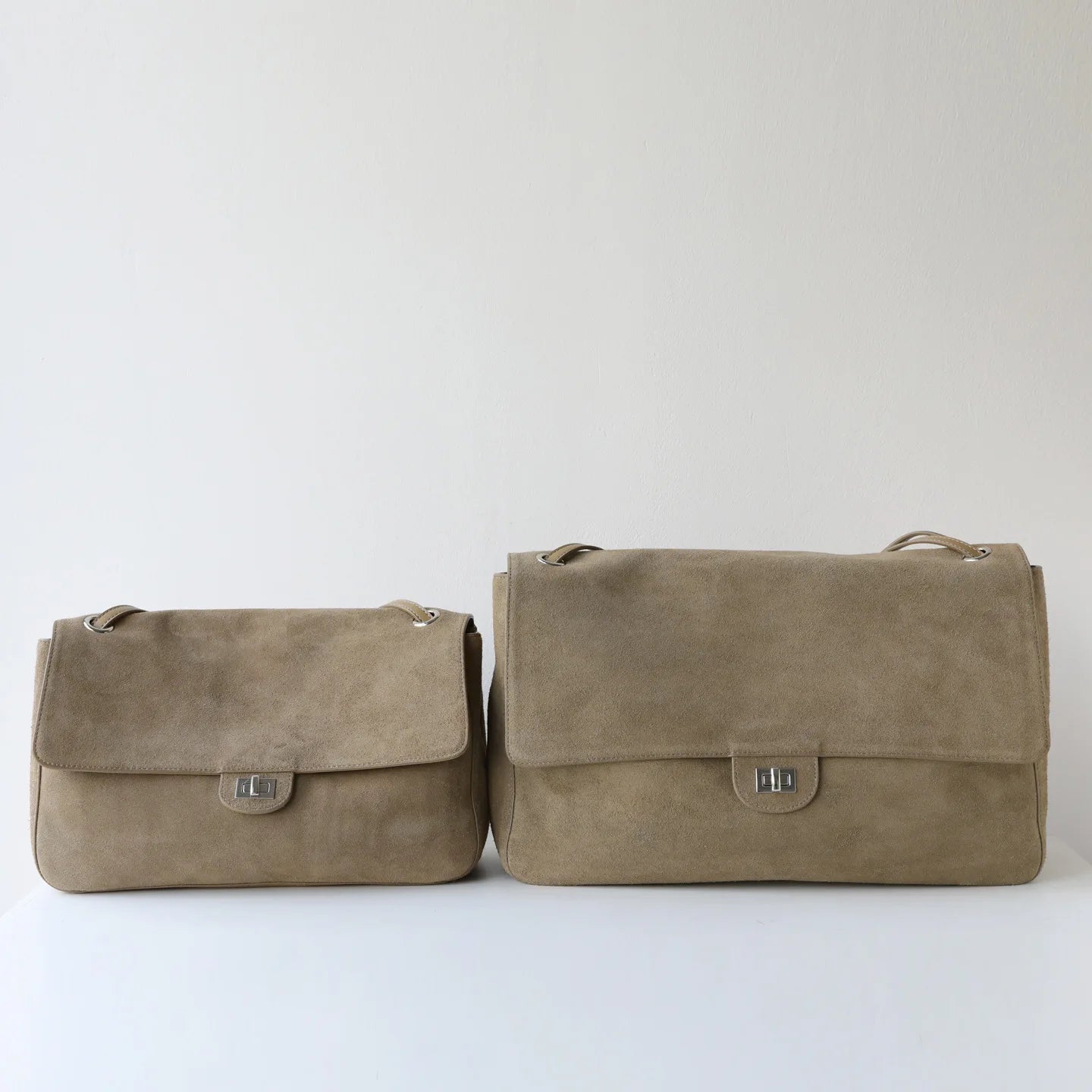Sac cabas rétro en cuir de vache Lena effet givré