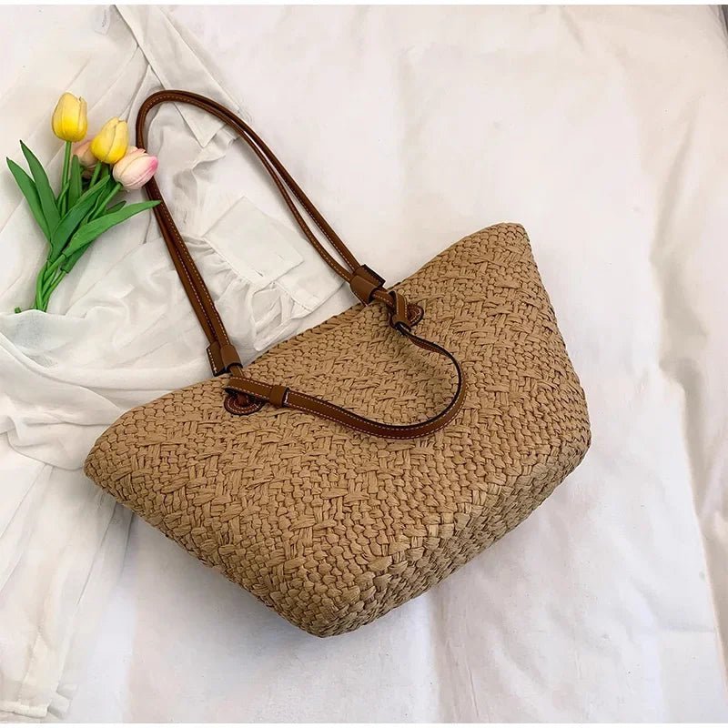 Margot Woven Summer Tote