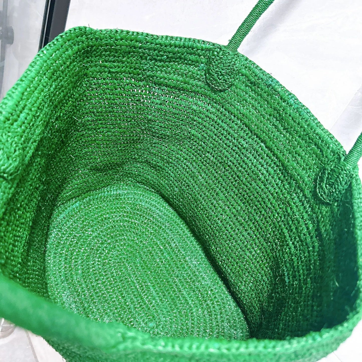 Vivienne Handwoven Rattan Tote