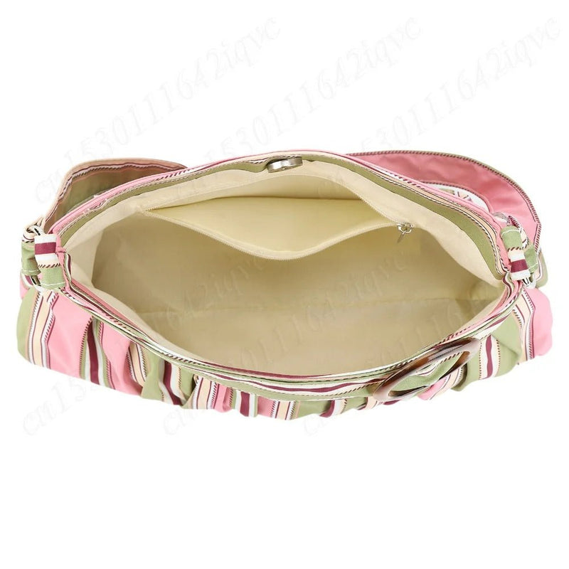 ZEYA Maria Striped Shoulder Bag