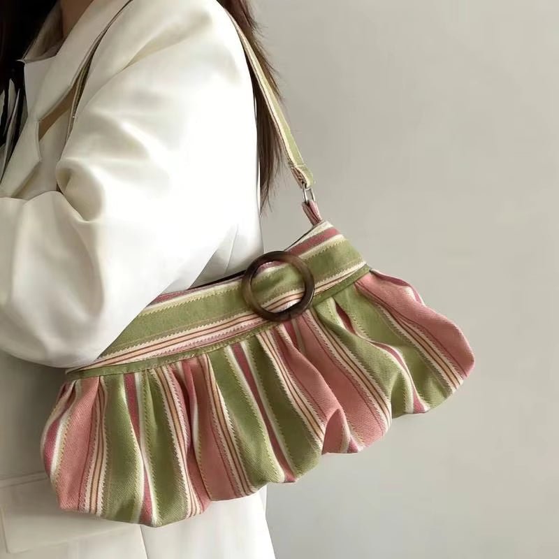 Maria.sac.épaules.rayé