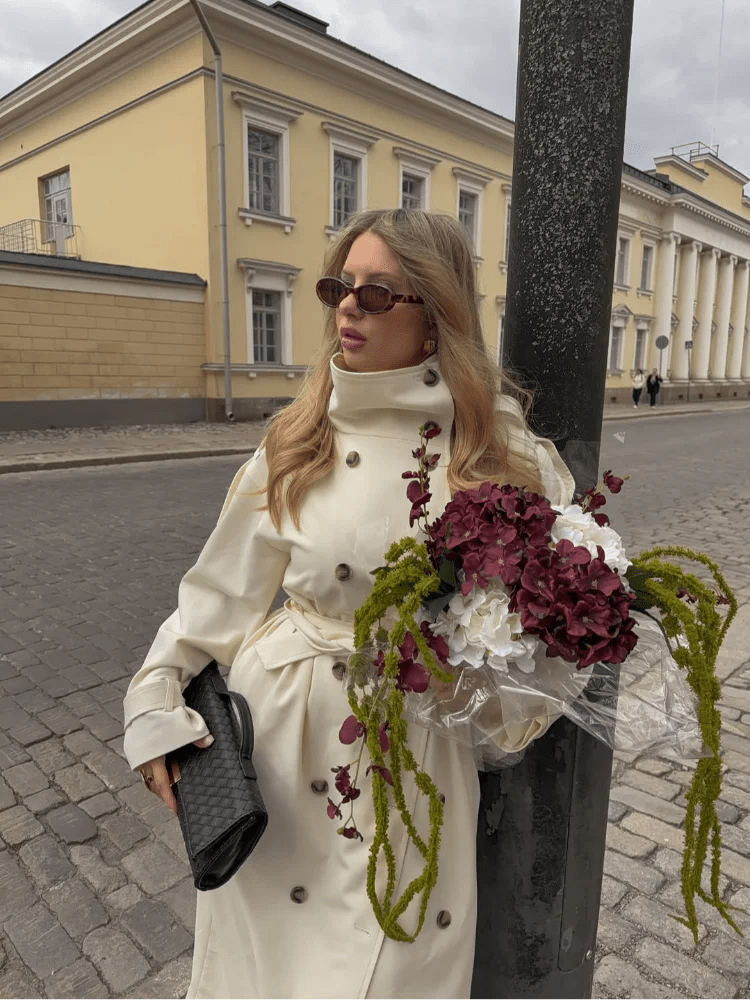 Daniela Belted Trench Coat